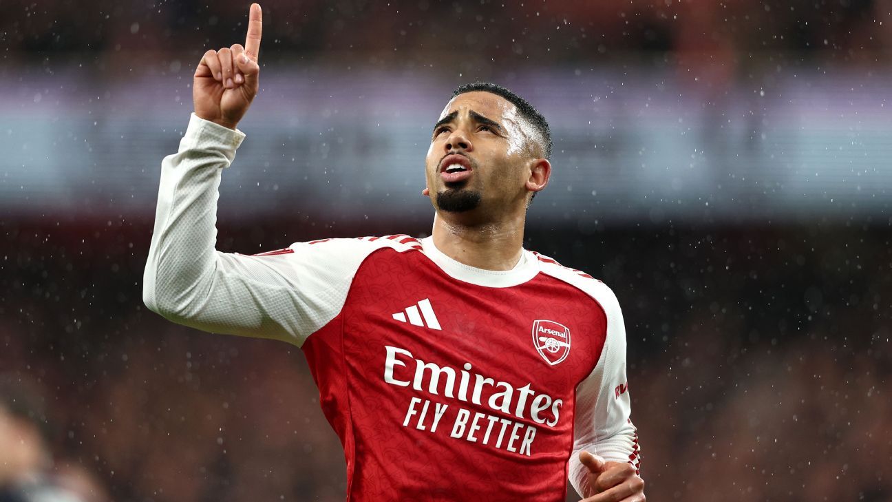 Arsenal massacra com cavadinha de Gabriel Jesus, vai às oitavas da Copa da Inglaterra e segue sonhando com ‘quádrupla coroa’