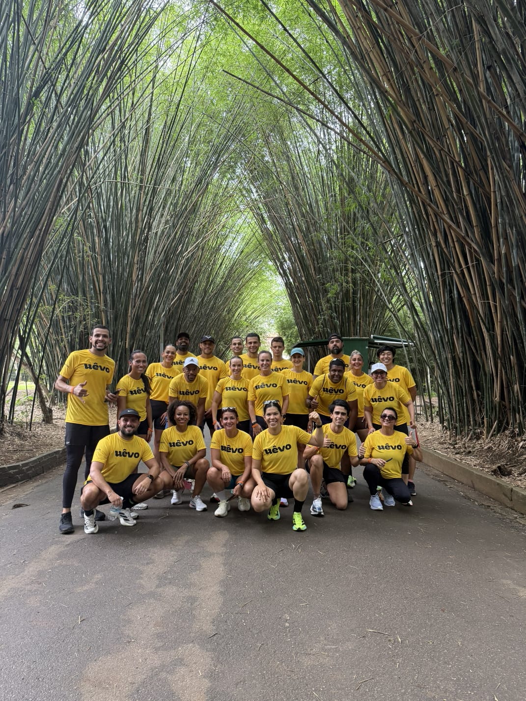 Uêvo estreia treinão que une nutrição e corrida no Parque Ibirapuera, em São Paulo 
