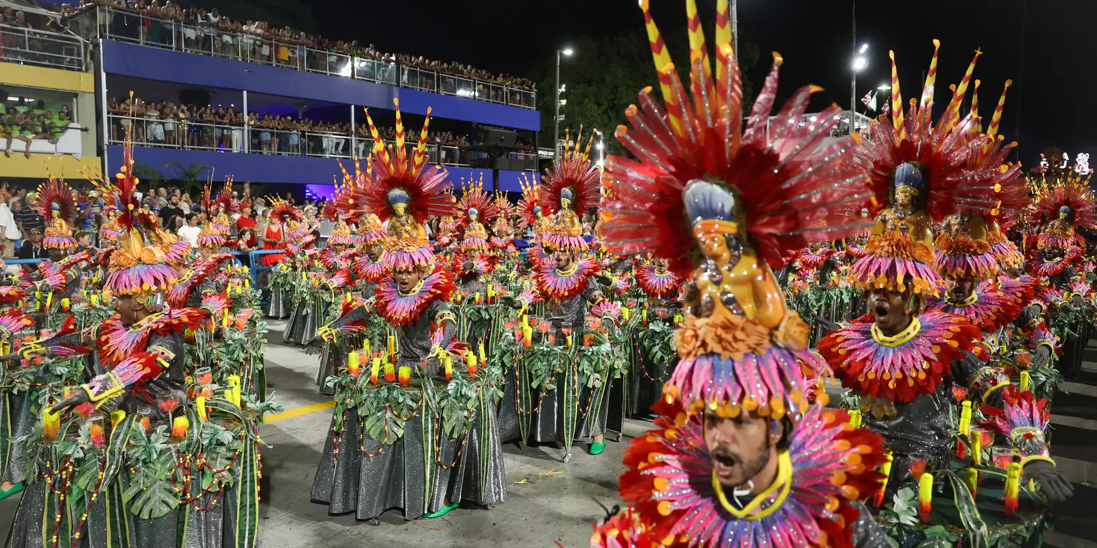Rio: escolas de samba do Grupo Especial têm 3º dia de ensaios técnicos