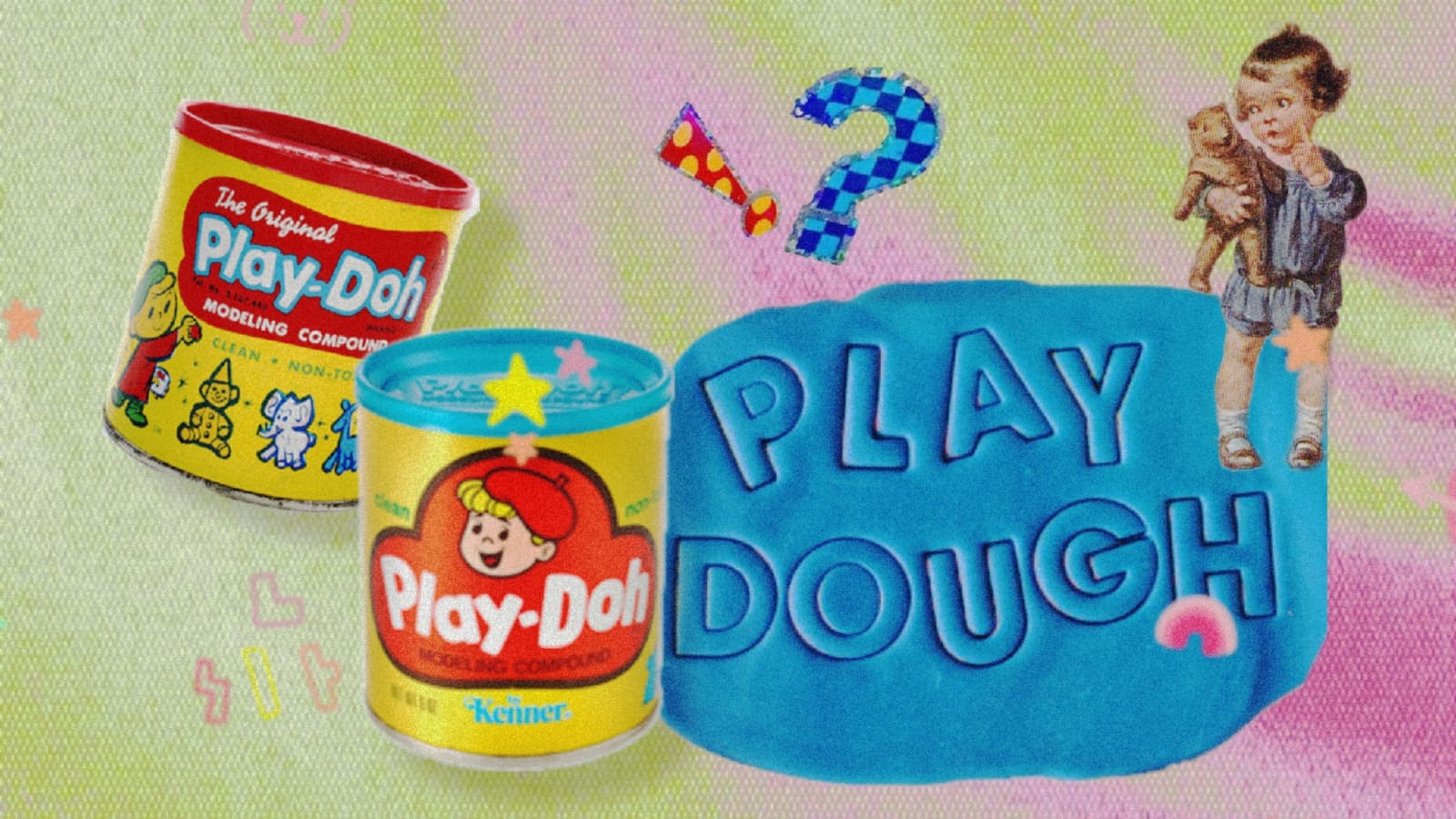 A curiosa história por trás da massinha Play-Doh 