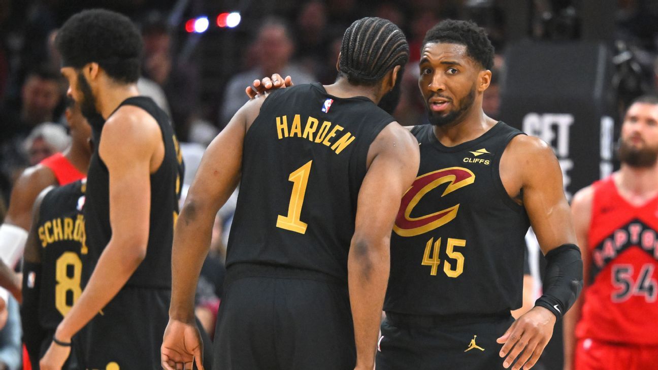 Harden brilha, Cavaliers derrubam os Raptors no Jogo 7 e vão às semifinais nos playoffs da NBA