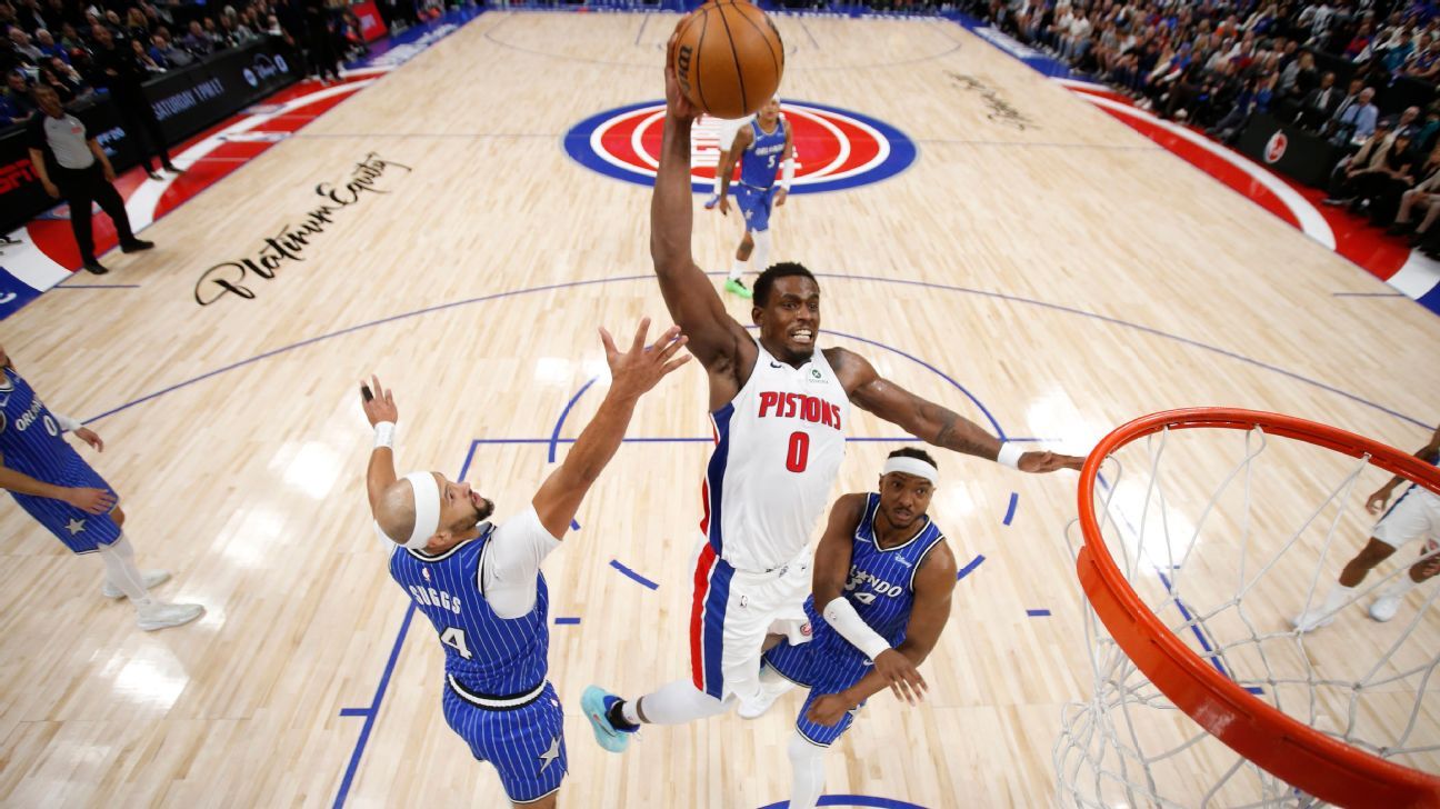 Pistons atropelam Magic, vencem série emocionante no jogo 7 e vão às semis do Leste na NBA