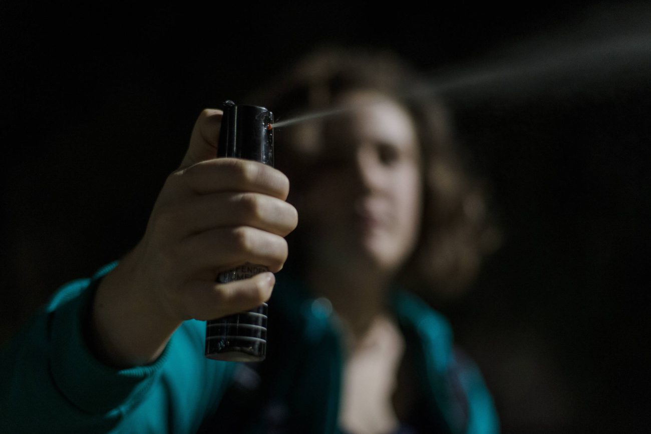 Pimenta nos olhos da violência